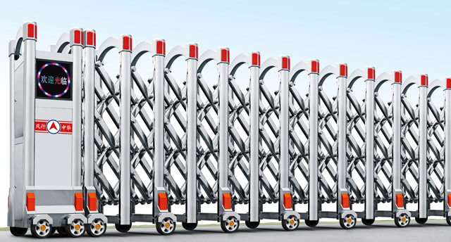 不锈钢伸缩门王者八号