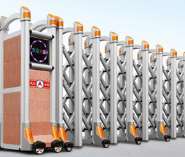 电动伸缩门效果图