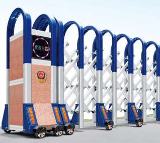 电动伸缩门的造型美观性