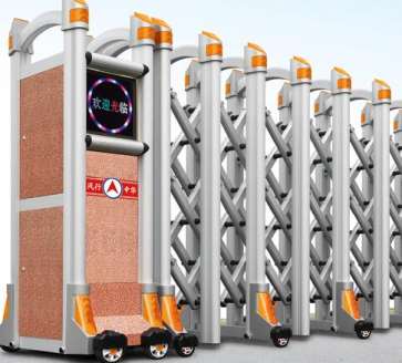 电动伸缩门的结构组件分析