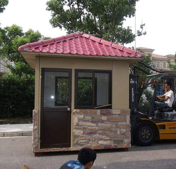 岗亭的安装施工步骤