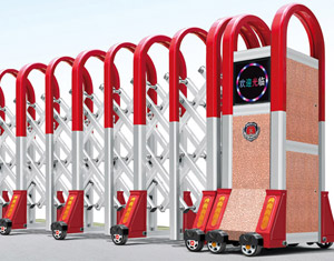 铝合金伸缩门宏图四号B