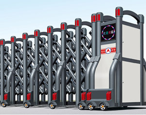 铝合金伸缩门宏图八号